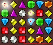 Bejeweled game tip 6c